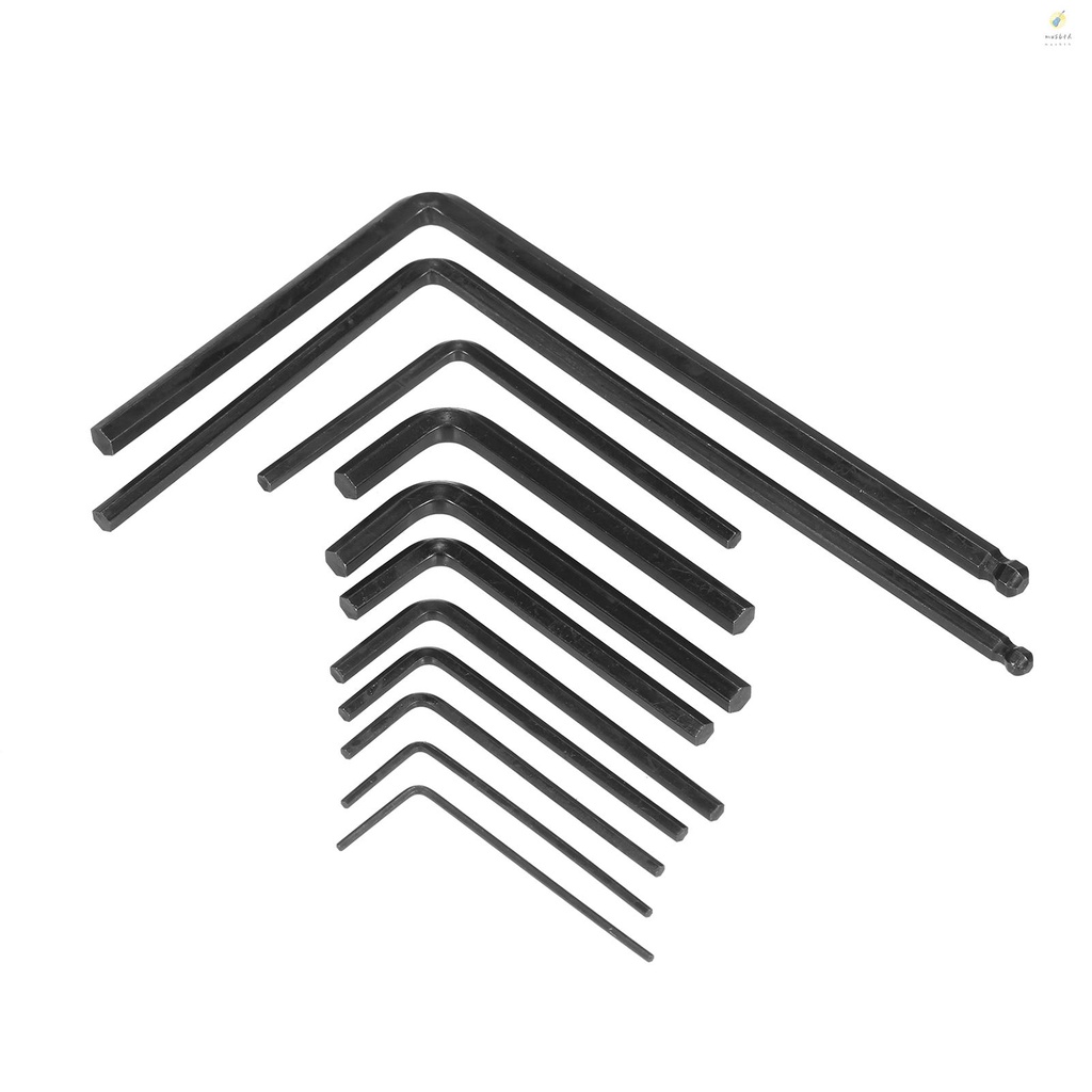 [musbth] ชุดประแจหกเหลี่ยม ด้านในกีตาร์ 11 ชิ้น พร้อมประแจหกเหลี่ยม ยาว 4 5 มม. - รูปที่ 2