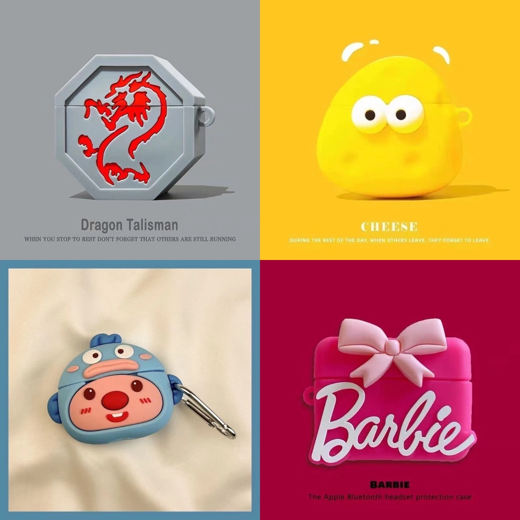 GTC สําหรับ Realme Buds T300 Case เคสGtc เคสหูฟัง ลายมังกร มันฝรั่งน่ารัก สําหรับ Realme Buds T300