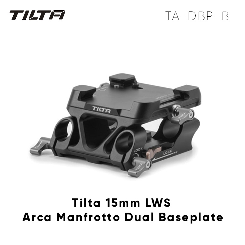 Baseplate Tilta Dual Arca Manfrotto ตะเกียบ 15มม