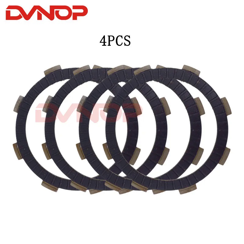 Moto213xi 4PCS รถจักรยานยนต์ YBR125 5VL ไม้เส้นใยคลัทช์แรงเสียดทานแผ่นสําหรับ YB125cc YBR 125 อะไหล่