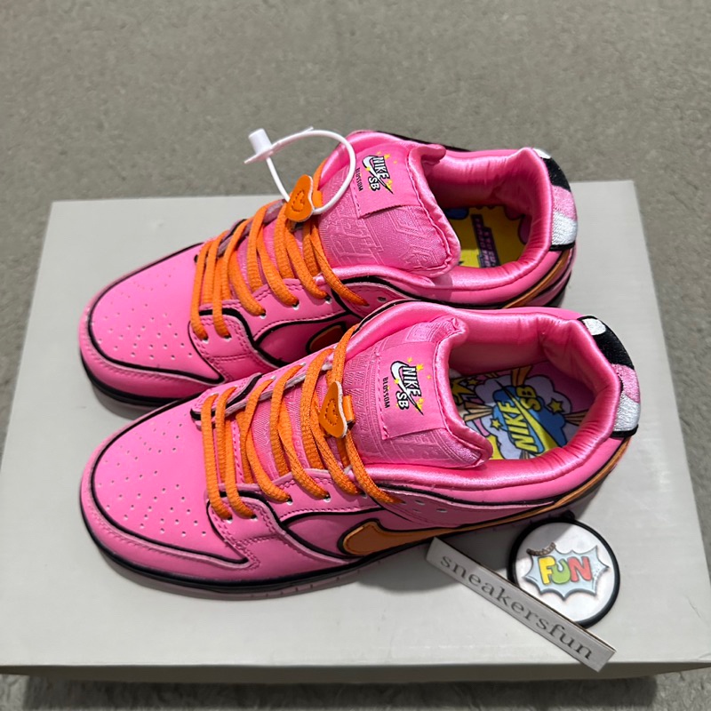 NIKE SB DUNK LOW PRO X POWERPUFF GIRL BLOSSOM PREMIUM ORIGINAL