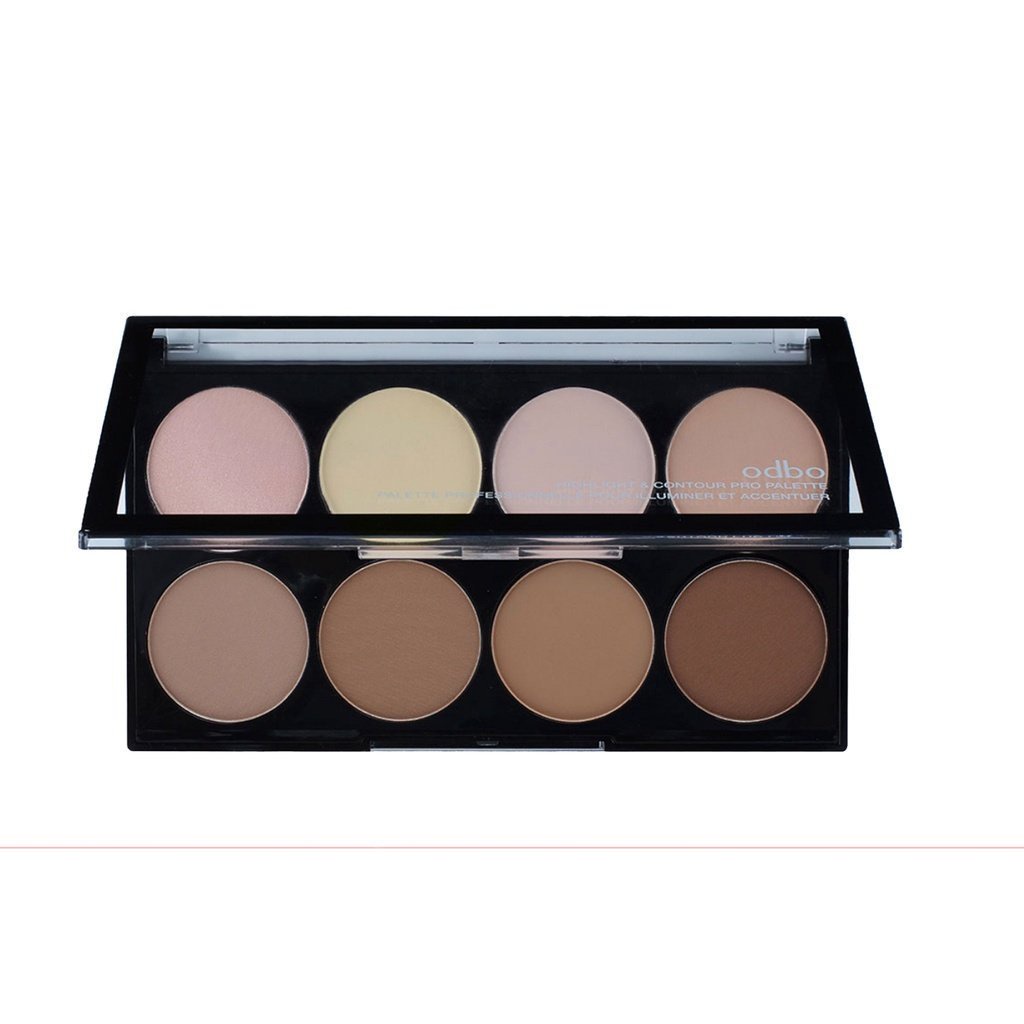 Odbo Highlight & Contour Palette