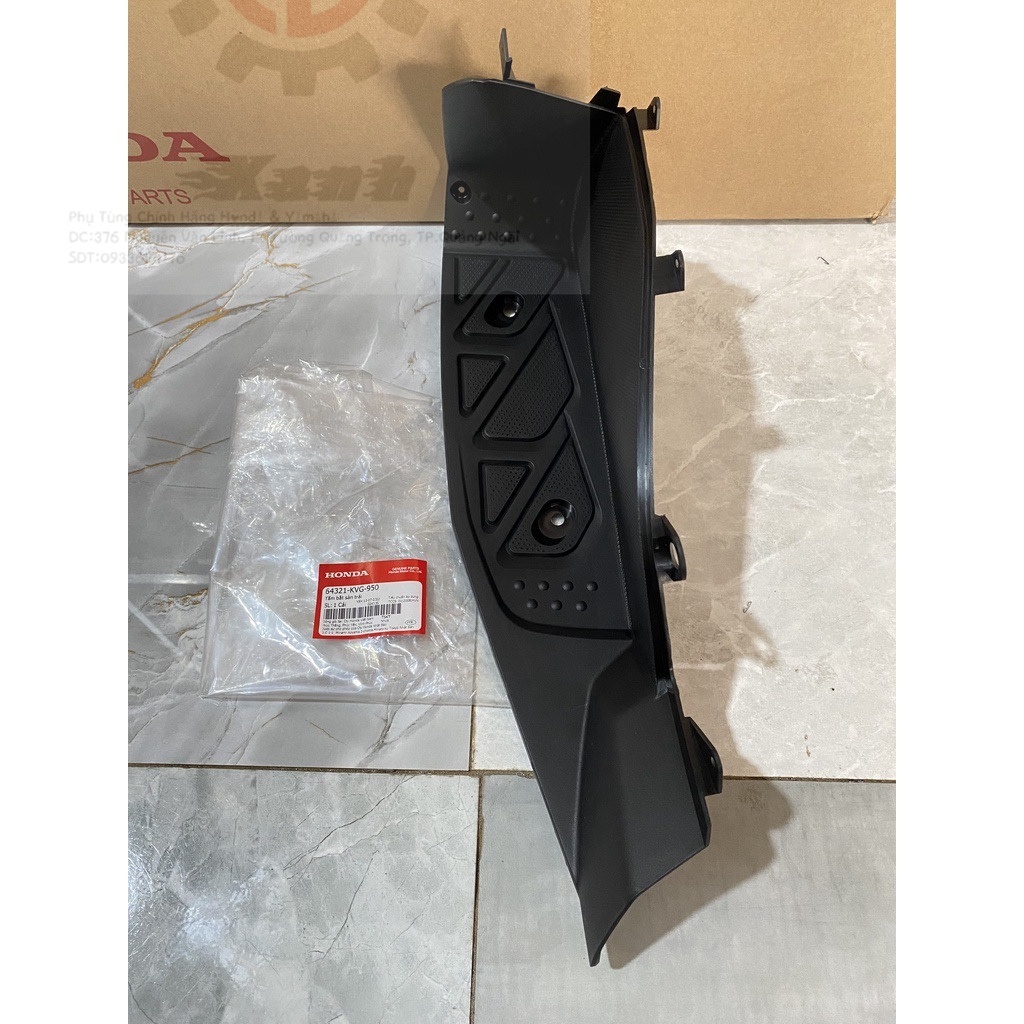 HONDA AIR BLADE 110 แผ่นพักเท้าซ้าย 2007-2008-2009-100. 64321KVG950