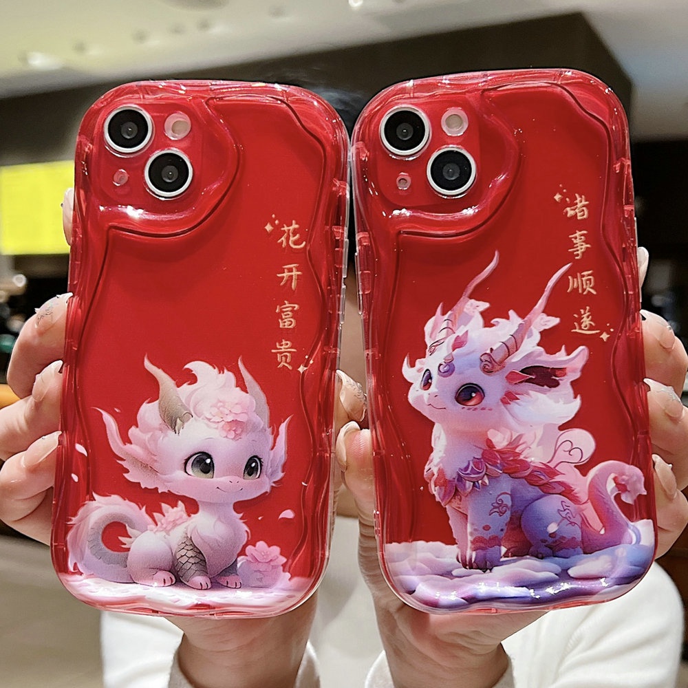 TN| เคส New Year Gift for Realme 5 6 7 5i 6i 7i 8i 8 Pro 10 11 C1 C2 C3 C11 C12 C15 C17 C20 C21 C21Y