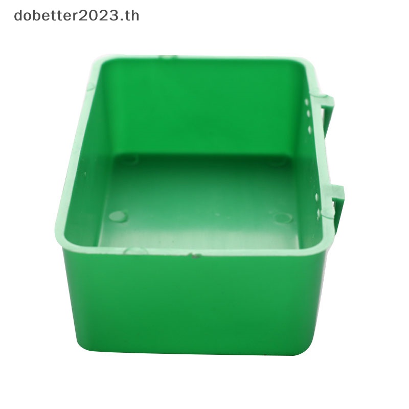 [DB] กล่องอาหารนกแก้ว สีเขียว สร้างสรรค์ [พร้อมส่ง]