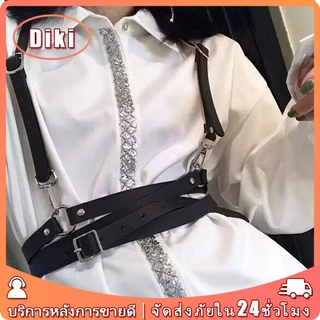 สายรัดเข็มขัดหนังสําหรับสตรีเซ็กซี่ สายรัดตัว สายเข็มขัด