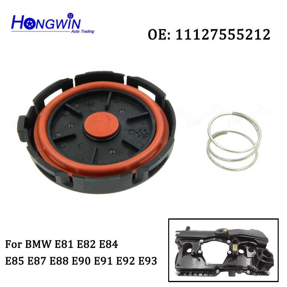 11127555212 ชุดซ่อมฝาครอบวาล์ว PCV ทรงกระบอก สําหรับ BMW 1'/3'/5'/X1/Z4 N46N N46K N46T E81 E82 E84 E85 E87 E88 E90 E91 E92 E93