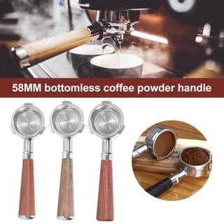 ☕☕☕ 58mm (3หู) ก้านชงกาแฟ ด้ามชงกาแฟ หัวชงกาแฟ Bottomless Portafilter stainless 304 ขนาด
