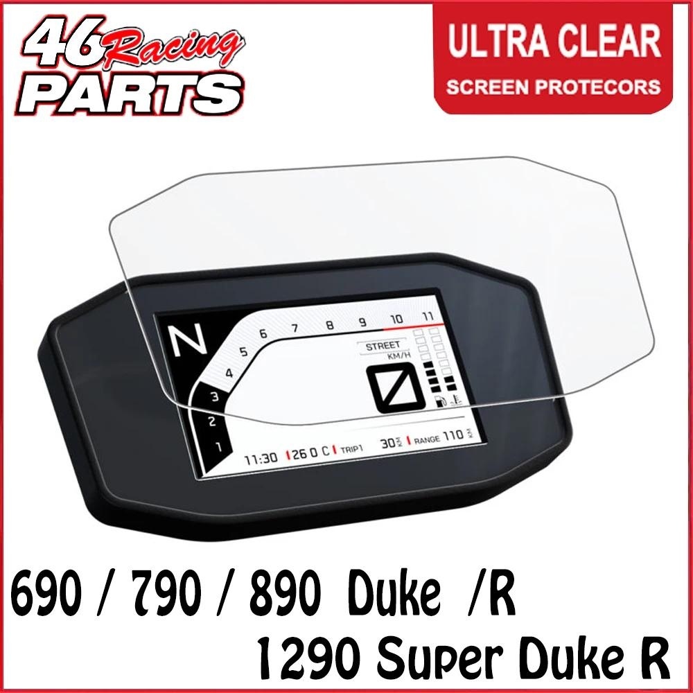 ฟิล์มกันรอยหน้าจอ สําหรับรถจักรยานยนต์ KTM 690 Duke 790 Duke 1290 Super Duke R 890 Duke R