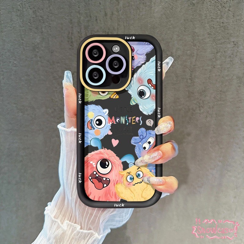 เคส Samsung A15 A23 A25 A05 A12 A32 A05s A24 A14 A03s A13 A21s A34 A52 A54 A50 A03 A53 สีสันลวดลายมอนสเตอร์น้อยสุดน่ารัก ราคา ถูกที่สุด ดีลบีเคเค แกลเลอรีภาพที่ 6