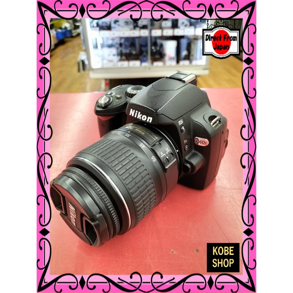 【ส่งตรงจากญี่ปุ่น】 NIKON D40X/18-55MM F3.5-5.6G Ⅱ ชุดเลนส์ Digital SLR 【สินค้ามือสอง】