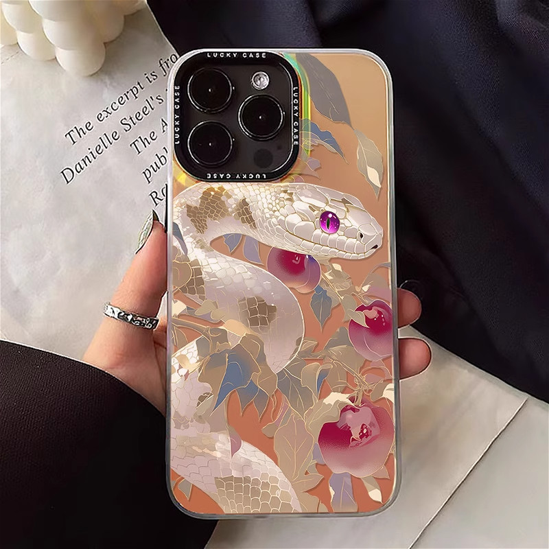 Exquisite snake Radiance phone case 16 Promax 15 14 plus 12 Pro 13