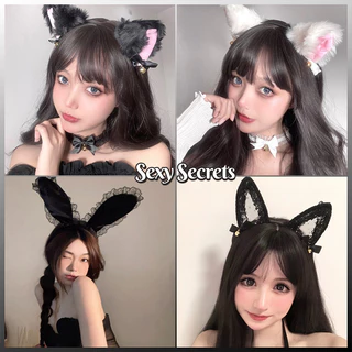 Sexy secrets⚜️⚜️เครื่องประดับแฟชั่น🐱หูแมว🐰กระต่ายหู สไตล์ที่แตกต่าง หลากสี พร้อมส่งจากไทย