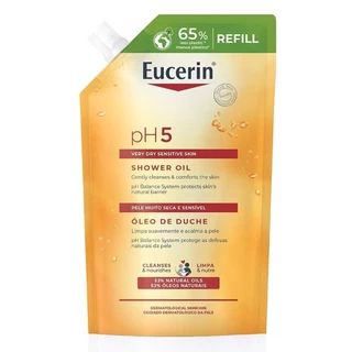 Eucerin ยูเซอริน พีเอช5 เวรี่ ดราย เซ็นซิทีฟ สกิน ชาวเวอร์ ออยล์ 400 มล. ชนิดเติม