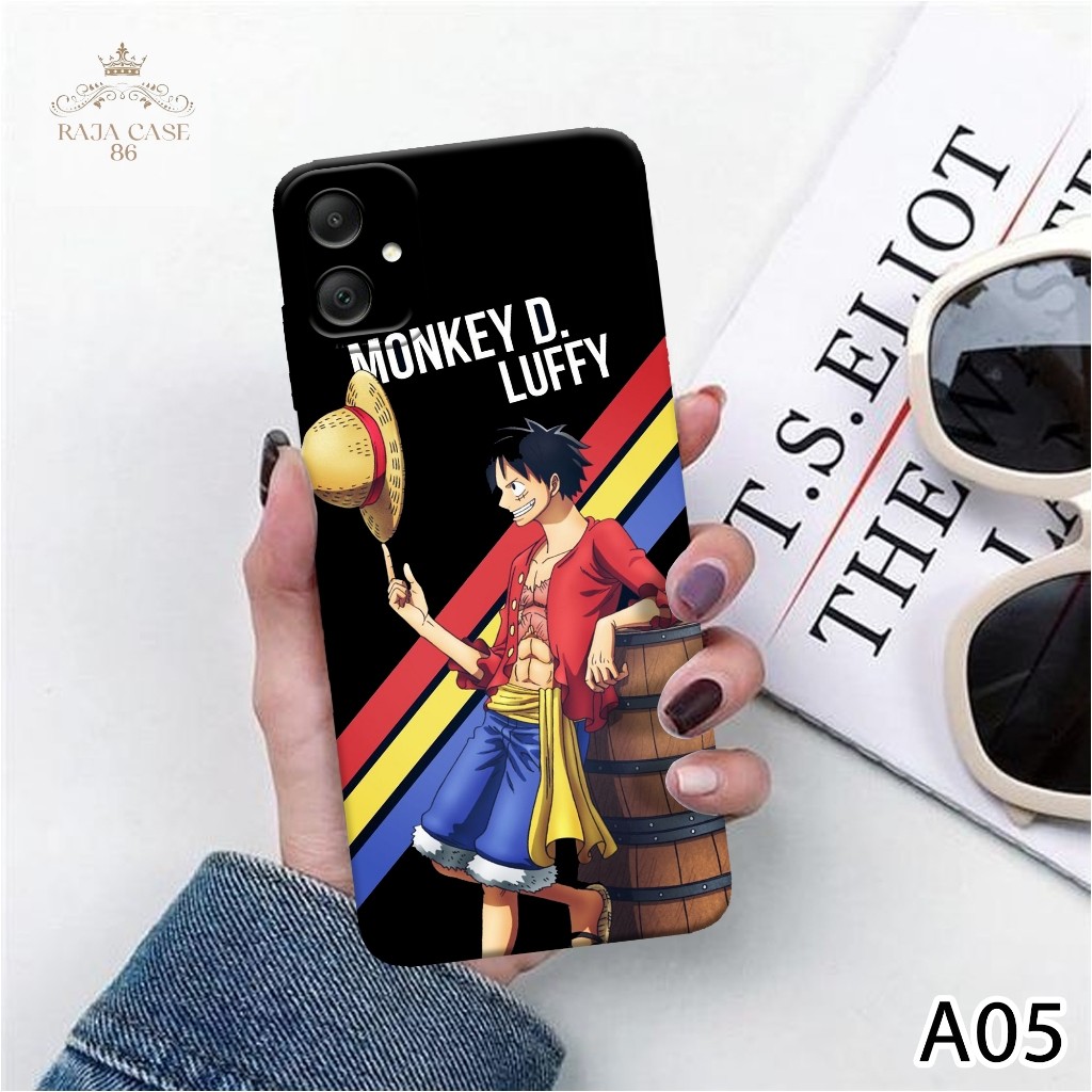 HP Softcase Samsung Galaxy A05 - RAJACASE - Casing Samsung A05 - Motif case ANIME - Samsung A05 - So