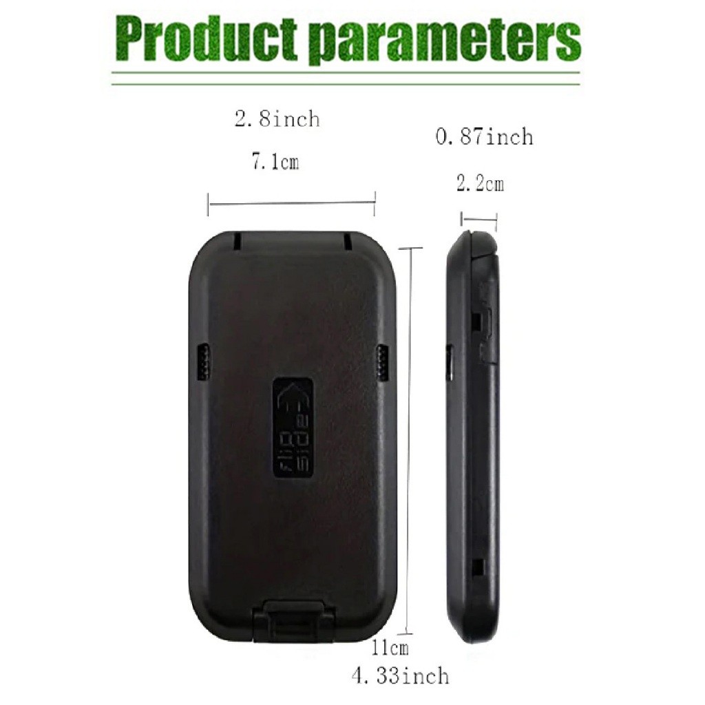 rfid blocking card holder กระเป๋าสตางค์ใส่นามบัตร บัตรเครดิต กันขโมย กันน้ำ สีดำพลาสติก