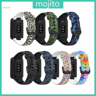 Mojito สายนาฬิกาข้อมือ ปรับได้ สายรัดข้อมือ กันเหงื่อ สําหรับ Mi Band 7 Pro