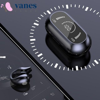 Vanes1 หูฟังไร้สายบลูทูธ 5.2 ลดเสียงรบกวน คุณภาพเสียง HIFI ใส่สบาย สําหรับฟังเพลง ฟิลเตอร์ ออกกําลังกาย วิ่ง