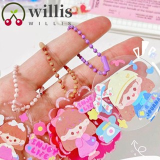 Willis ชุดสติกเกอร์การ์ด ลายการ์ตูนกูก้าน่ารัก ไล่โทนสี DIY