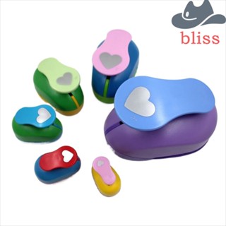 Bliss เครื่องเจาะรู รูปหัวใจ 9-75 มม. DIY แฮนด์เมด สําหรับเด็ก