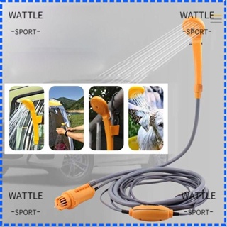 Wattle ฝักบัวอาบน้ําไฟฟ้า แรงดันสูง 12V แบบพกพา สําหรับอาบน้ําสุนัข สัตว์เลี้ยง