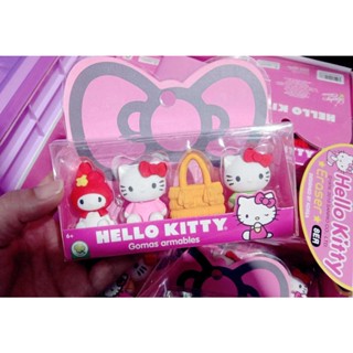 ยางลบเด็กนักเรียน Hello Kitty  เป็นรูปแบบโมเดล ตั้งได้ แบบตามภาพ