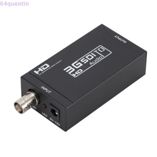 Quentin SDI เป็น HDMI ตัวแปลงหัวแปลง SDI เป็น HDMI SDI2HDMI SDI ฝัง สําหรับกล่องรับสัญญาณ เครื่องเล่นดีวีดี เครื่องขยายเสียง และโทรทัศน์