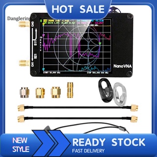 เครื่องวิเคราะห์เสาอากาศเครือข่าย DL NanoVNA-H หน้าจอสัมผัส เสียงรบกวนต่ํา VSWR S-parameters พร้อมช่องใส่การ์ด SD MF HF VHF UHF