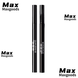 Maxg ปากกาอายไลเนอร์ สีดํา ติดทนนาน ​ปากกาดินสอเขียนขอบตา แบบบางพิเศษ สําหรับแต่งหน้า