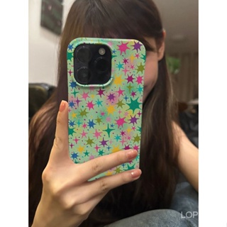 เคสโทรศัพท์มือถือแบบแข็ง กันกระแทก ลายการ์ตูนดาวน้อย สําหรับ iPhone 15 14 13 12 11Promax X XR XS 7plus 8plus 11 12 13 14 15 pro