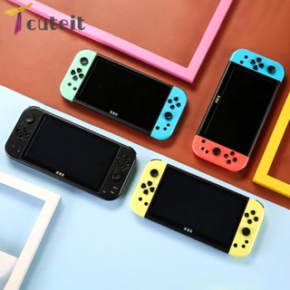 Tcuteit เกมคอนโซลอาร์เคด ขนาดเล็ก หน้าจอ TFT 7 นิ้ว 2,0000+ เกม ชาร์จ USB สําหรับเด็กผู้ชาย ผู้หญิง