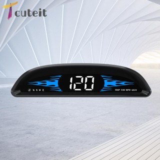 Tcuteit HUD HUD Smart GPS สัญญาณเตือนความเร็ว สําหรับรถยนต์ รถบรรทุก