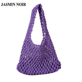 Jasmin NOIR กระเป๋าถือ กระเป๋าสะพายไหล่ สะพายข้าง ขนาดเล็ก เรียบง่าย สําหรับผู้หญิง