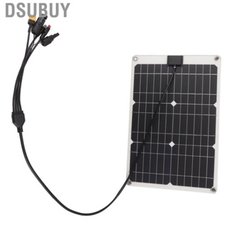 Dsubuy Solar  Panel 50W 4 Connectors Monocrystalline Silicon High Efficiency Hot