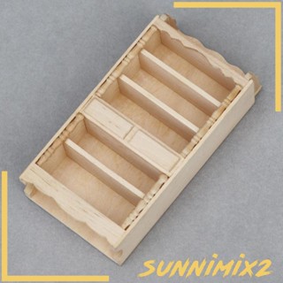 [Sunnimix2] ตู้ไม้จิ๋ว 1:12 สําหรับบ้านตุ๊กตา