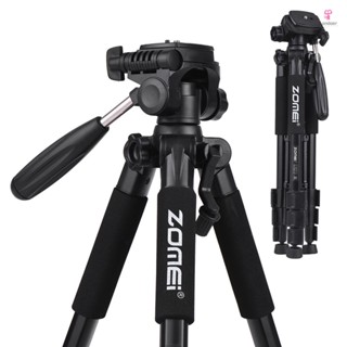 ZOMEI Q111 142cm/56 Inch Lightweight Portable Aluminum Alloy Camera Tripod - Essential for Canon   DSLR and Smartphone Photography