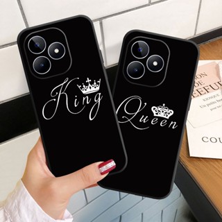 เคสโทรศัพท์มือถือ ซิลิโคนนุ่ม ลาย King สําหรับ Realme C53 C55 11 Pro Plus Pro+