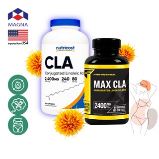 นูทรีคอสท์ / พรีมาฟอร์ซ ซีแอลเอ น้ำมันดอกคำฝอย Nutricost CLA / กินร่วมกับ แอปเปิ้ลไซเดอร์ บีซีเอเอ ครีเอติน ส้มแขก ชา...