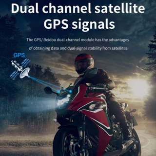  OObike เครื่องวัดความดันลมยางเครื่องวัดไล่ระดับ GPS จอแสดงผล HUD พร้อมเซ็นเซอร์ TPMS ภายนอก 2 ตัวสำหรับรถจักรยานยนต์