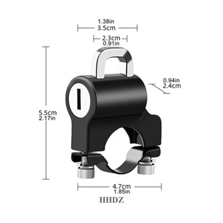 อุปกรณ์ล็อคหมวกกันน็อคไฟฟ้า อเนกประสงค์ ป้องกันขโมย สําหรับสกูตเตอร์ไฟฟ้า