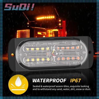 Suqi ไฟสัญญาณเลี้ยว LED DC 12V กันน้ํา ทนทาน อุปกรณ์เสริม สําหรับรถบรรทุก