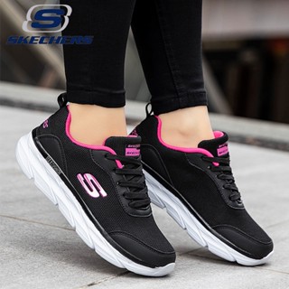 Skechers_ MAX CUSHION รองเท้ากีฬา รองเท้าวิ่ง ผ้าตาข่าย ระบายอากาศ แฟชั่นฤดูร้อน สําหรับผู้ชาย และผู้หญิง (ไซซ์ 36-45)