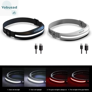 [Yobusad.th] ไฟฉาย COB LED 4 โหมด แบบชาร์จไฟได้ สําหรับเดินป่า ตกปลา