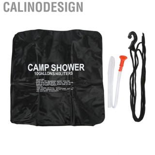 Calinodesign 40L Solar Camp Shower Bag With Sprayer PVC UV Proof Coating Water AN