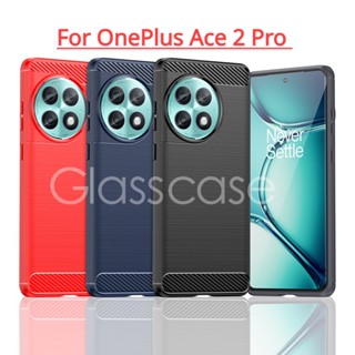 เคสโทรศัพท์ซิลิโคน คาร์บอนไฟเบอร์ กันกระแทก สําหรับ oneplus Ace 2 pro oneplus Ace 2 pro 2pro Ace2 Ace2pro 5G 2023