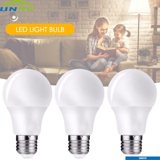 Uniis หลอดไฟ LED 6500K สีขาว อบอุ่น สําหรับตกแต่งบ้าน