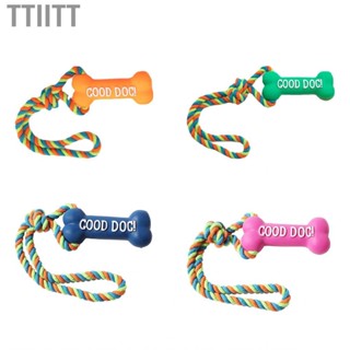 Ttiitt Dog Teething Toy  11.4in Rope  Style Chew for Family