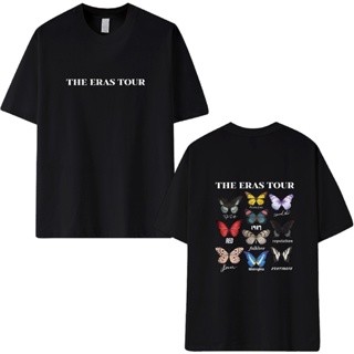 ใหม่ TAYLOR SWIFT THE ERAS TOUR เสื้อยืดลําลอง ผ้าฝ้าย แขนสั้น คอกลม สําหรับผู้ชาย และผู้หญิง 2023