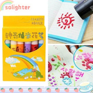 Solighter ปากกามาร์กเกอร์ ขยายเอฟเฟกต์ ของขวัญ สําหรับนักเรียน DIY