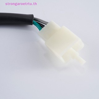 Strongaroetrtu รีเลย์ไฟเลี้ยว 3 Pins ทรงกลม สีดํา สําหรับ GY6